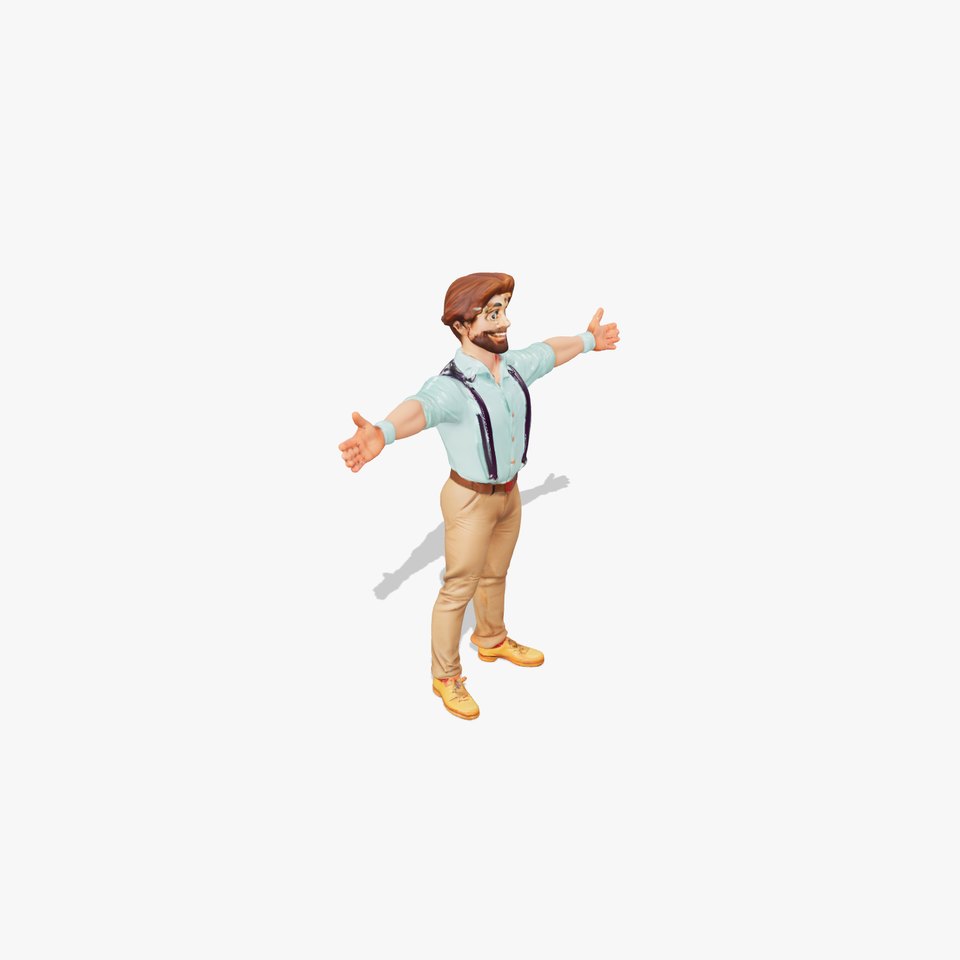 Casual Animated Character Model Pack